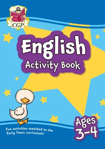 English Activity Book for Ages 3-4 (Preschool) - CGP Books