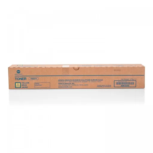 Konica Minolta TN-221Y, A8K3250 žlutá (yellow) originální toner