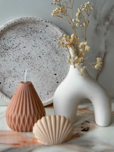 Candle Set (4 Pieces) Glamour Candle 32ST