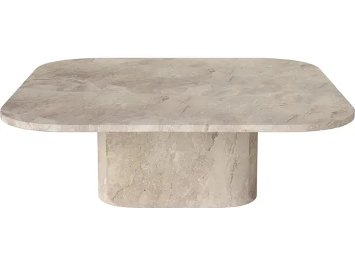 Konferenční stolek Eida 100 x 100 cm, více variant - Bolia Varianta: Beige marble, výška 32 cm