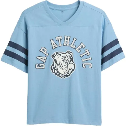 GAP V-SS ELV RELAXED JRSY GR Dětské tričko, světle modrá, velikost
