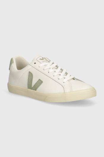 Kožené sneakers boty Veja Esplar Logo bílá barva, EO0203710A