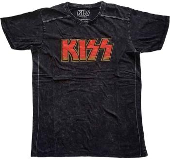 Kiss Tričko Classic Logo Unisex Black L