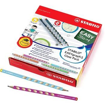 STABILO EASYgraph S - 48 ks, HB, v různých barvách (4006381538206)