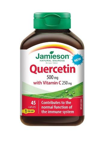 Jamieson Quercetin 500 mg + Vitamin C 250 mg 45 tablet