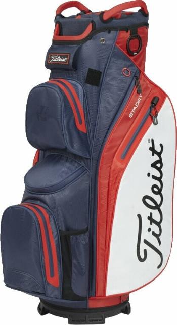 Titleist Cart 14 StaDry Navy/Red/White Cart Bag