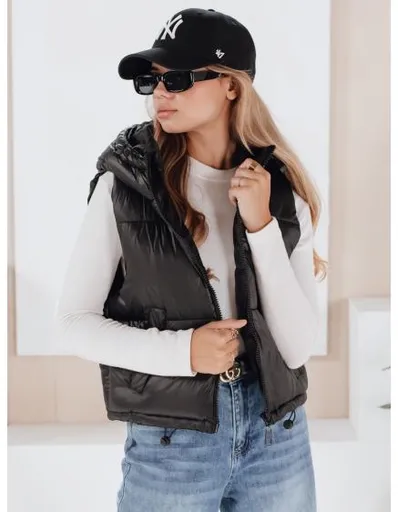 Dámská prošívaná vesta CEDAR černá