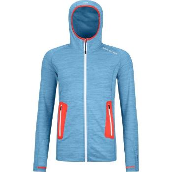 ORTOVOX FLEECE LIGHT HOODY W Dámská mikina, světle modrá, velikost