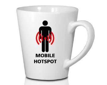 Hrnek Latte 325ml Mobile Hotspot