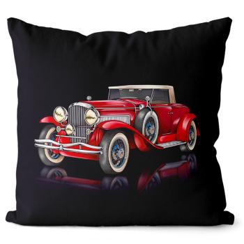 Polštář Duesenberg – Red (Velikost: 55 x 55 cm)