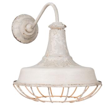 Nástěnná bílá vintage lampa - 35*46*39 cm 6LMP532