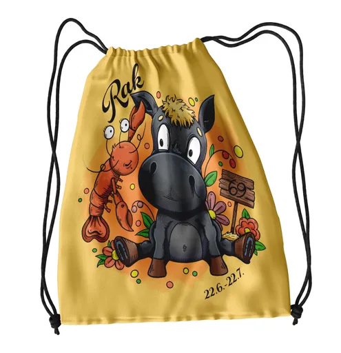 Vak na záda Koňská znamení – rak