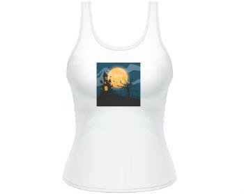 Dámské tílko Tank Top Strašidelný dům