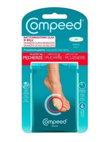 Compeed Náplast na puchýře malá 6 ks