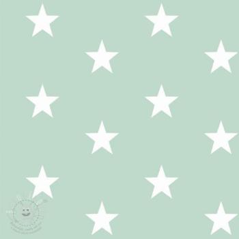 Pamutvászon Stars mint