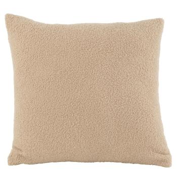 Béžový polštář Teddy Bouclé Beige - 45*45 cm 38658