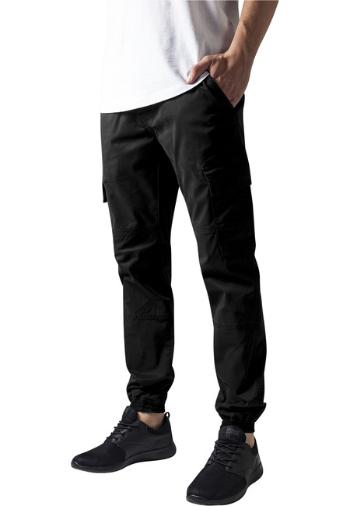 Urban Classics Washed Cargo Twill Jogging Pants black - 31