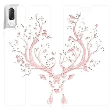 Flipové pouzdro na mobil Sony Xperia L3 - M007S Růžový jelínek (5903226815142)