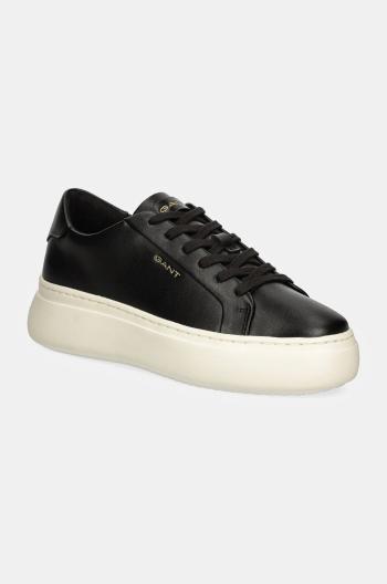 Kožené sneakers boty Gant Jennise černá barva, 29531662 G00