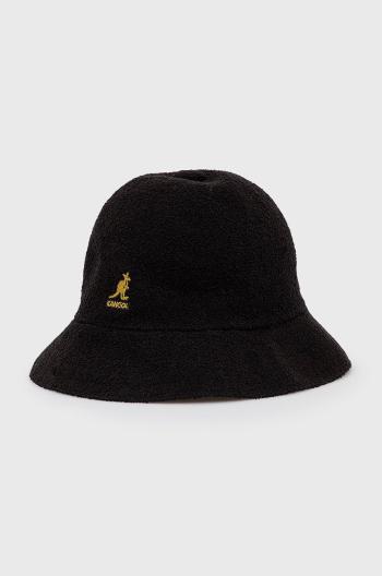 Klobouk Kangol černá barva, 0397BC.BG991-BG991