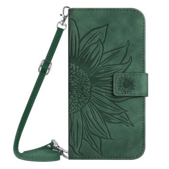 ART SUNFLOWER Peňaženkový obal pre Realme C67 zelený