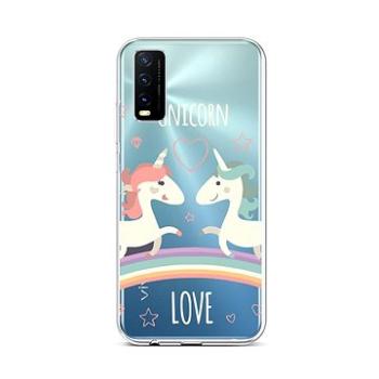 TopQ Kryt Vivo Y20s silikon Unicorn Love 56930 (Sun-56930)