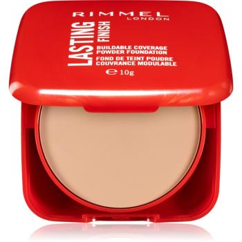 Rimmel Lasting Finish Buildable Coverage jemný kompaktní pudr odstín 001 Fair Porcelain 7 g