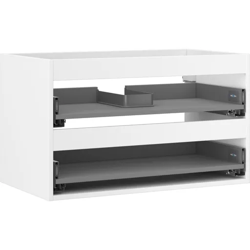 MEXEN Box-A skříňka pro umyvadlo 80, 2 zásuvky, bílá mat 91AX0-0800-470-2-01