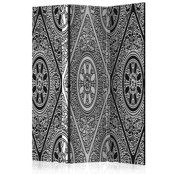 Paraván Ethnic Monochrome Dekorhome 135x172 cm (3-dílný)