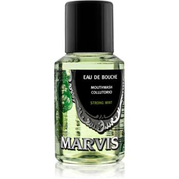 Marvis Strong Mint ústní voda pro dlouhotrvající svěží dech 30 ml