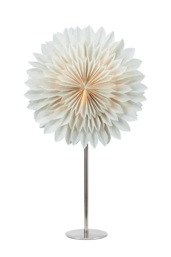 Markslöjd Solina šedá hvězda na stůl 35 cm