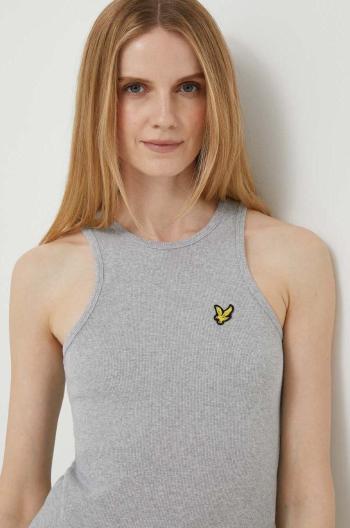 Top Lyle & Scott dámsky, šedá farba