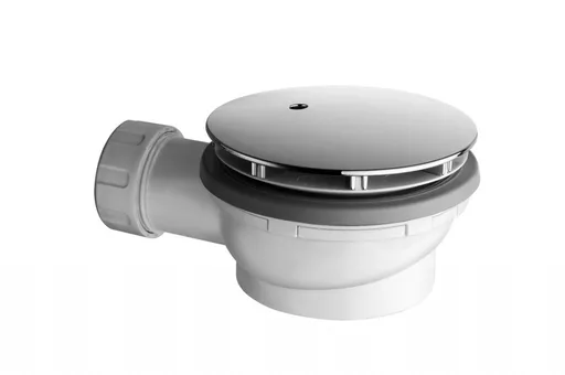 GSI Vaničkový sifon, průměr 90, DN40, nízký, krytka chrom PILDSR