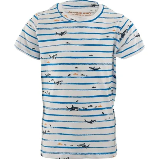ALPINE PRO REFO Dětské triko, bílá, velikost 140-146