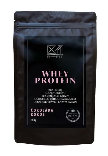 B-Fit Club Whey Protein Exclusive čokoláda-kokos 300 g