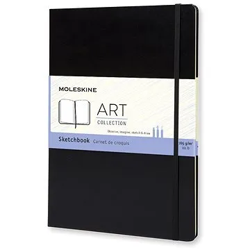 Moleskine L, tvrdé desky, černý (ARTBF832)