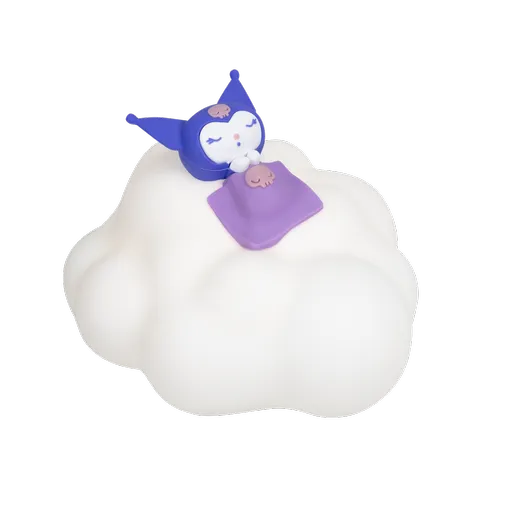 Kuromi dotyková lampa - obláček