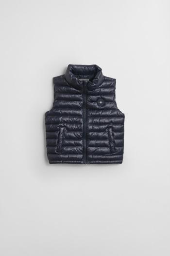 VESTA GANT SHINY LIGHT PADDED VEST EVENING BLUE