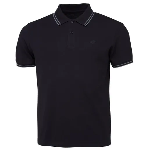 Lotto CLASSICA I POLO SHIRT Pánské polo triko, černá, velikost XXL