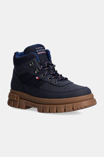 Dětské zimní boty Tommy Hilfiger tmavomodrá barva, T3X5-33707