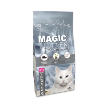 Magic Litter Bentonite Ultra White with Carbon kočkolit 5 l