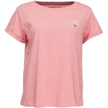 Tommy Hilfiger SHORT SLEEVE T-SHIRT Dámské tričko, růžová, velikost