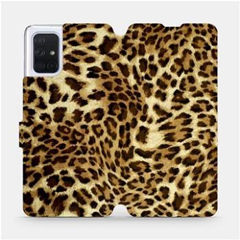 Flipové pouzdro na mobil Samsung Galaxy A71 - VA33P Leopardí vzor (5903516148356)