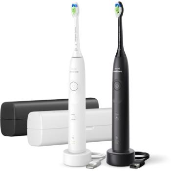 Philips Sonicare 5500 HX7119/01 sonický elektrický zubní kartáček, 2 těla Blue&White 1 ks