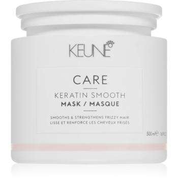 Keune Care Keratin Smooth Mask hydratační maska na vlasy pro suché a poškozené vlasy 500 ml