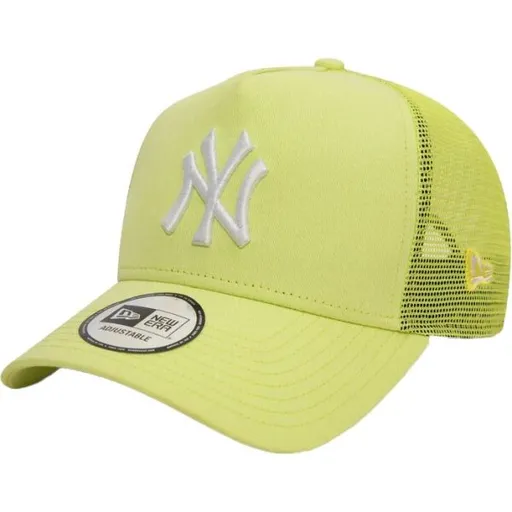 New Era NEW YORK YANKEES LEAGUE ESSENTIAL 9FORTY EF TRUCKER Kšiltovka, žlutá, velikost UNI