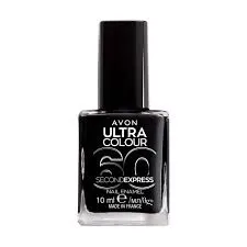 Avon Lak na nehty rychleschnoucí 3v1 - Power Black
