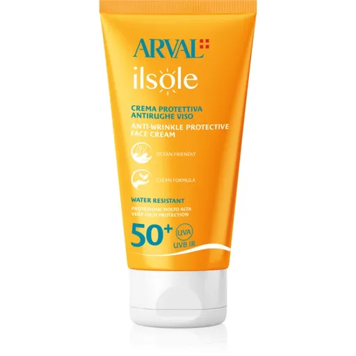 Arval IlSole Anti-wrinkle protective face cream SPF50+ ochranný krém proti vráskám SPF 50+ 50 ml