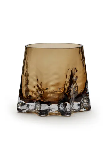 Čajový svícen Gry, střední, koňaková - COOEE