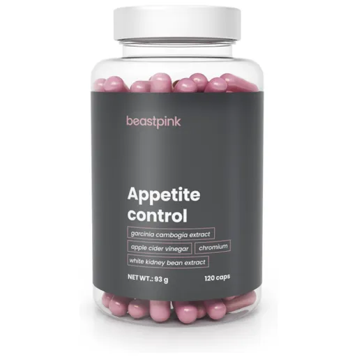 GymBeam APPETITE CONTROL BEASTPINK 120 CAPS Kontrola chuti k jídlu, , velikost